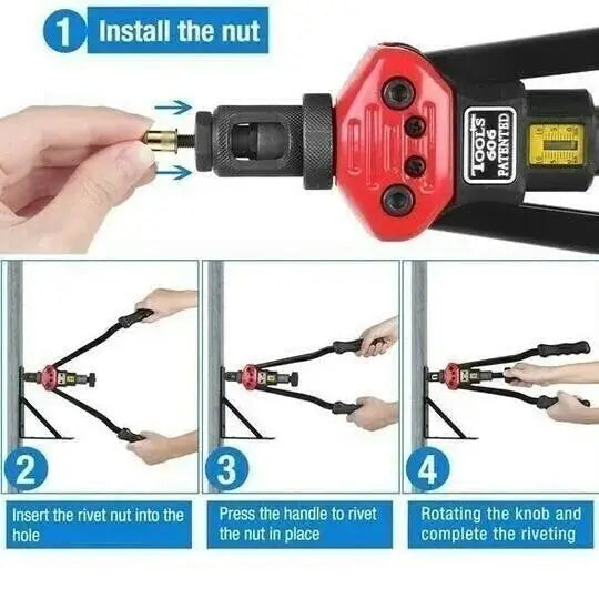 Einfaches automatisches Nietwerkzeugset