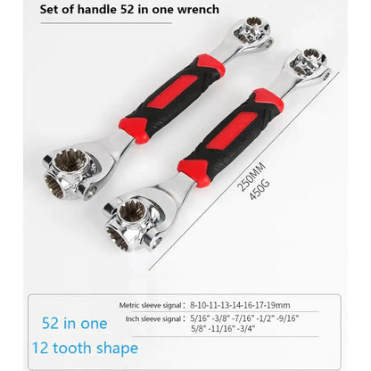 Schraubenschlüssel 48 in 1 Werkzeuge 
