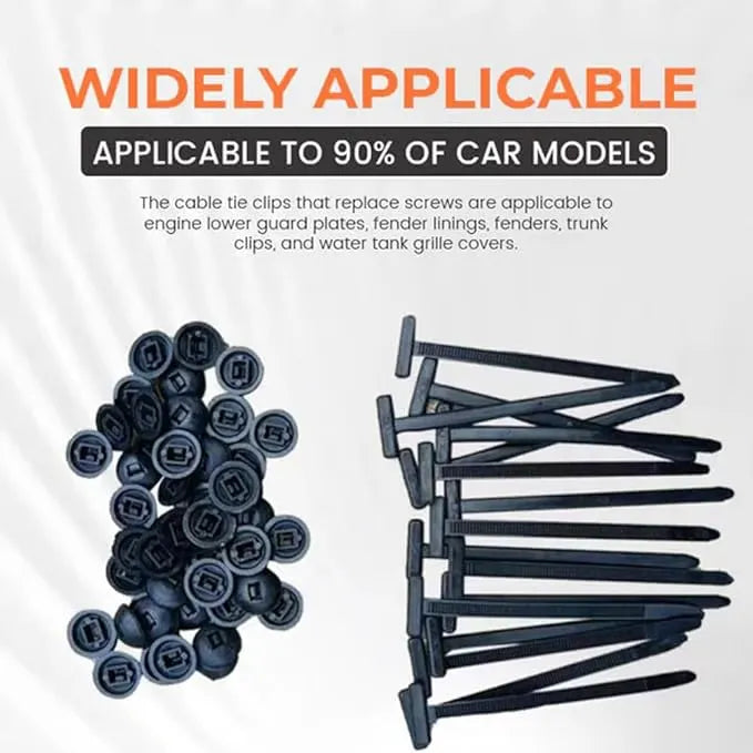 Heavy-Duty Nylon Universal Cable Tie Buckles