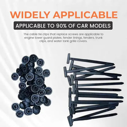 Heavy-Duty Nylon Universal Cable Tie Buckles