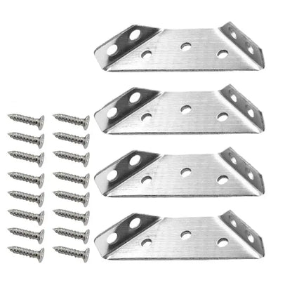 Möbeleckverbinder aus Edelstahl