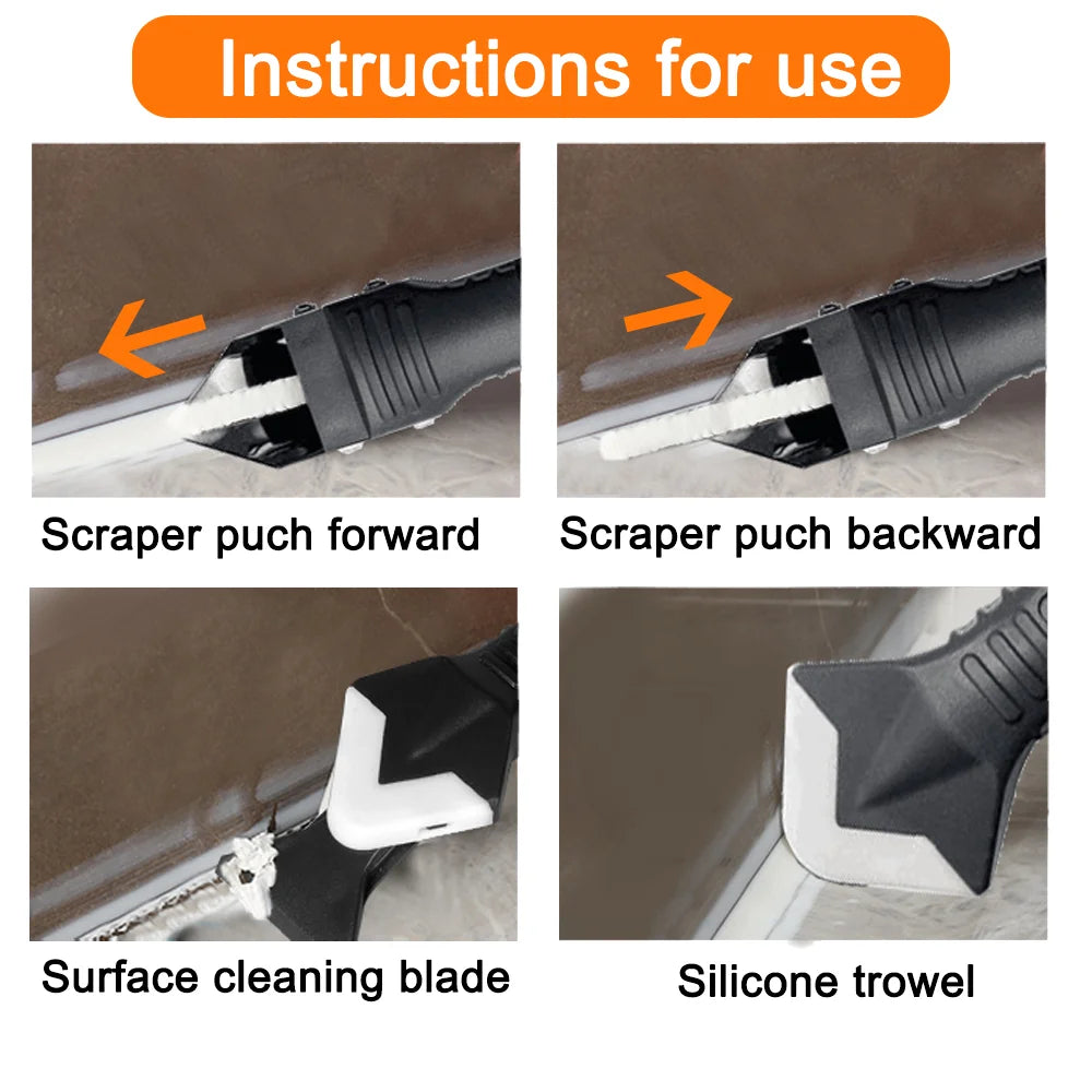 11 Pcs Silicone Caulking Tools