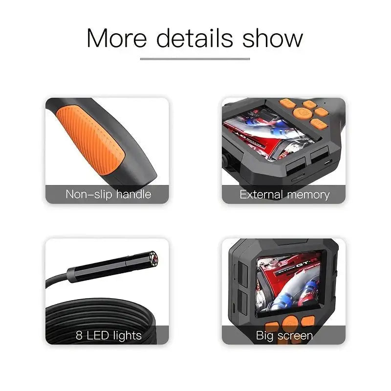 Raydexlights Multimeter High-Definition Industrial Endoscope Camera – RAYSDEX.NET