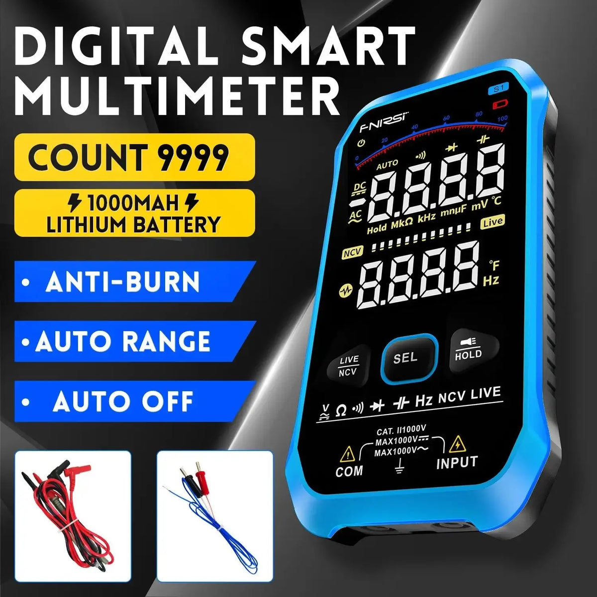 Smart Automatic Multimeter S1 Smart Multimeter – RAYSDEX.NET