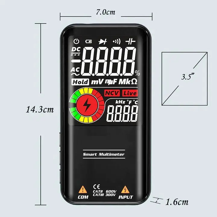 Raydexlights Multimeter Smart Digital Multimeter | Raysdex – RAYSDEX.NET