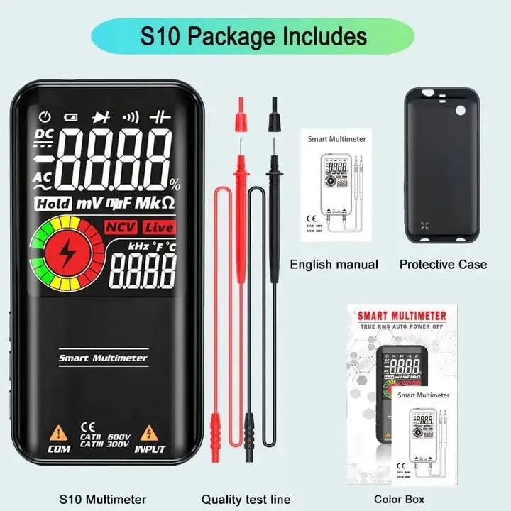 Raydexlights Multimeter Smart Digital Multimeter | Raysdex – RAYSDEX.NET